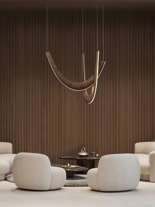 U Wooden Pendant Lamp - Simprolos