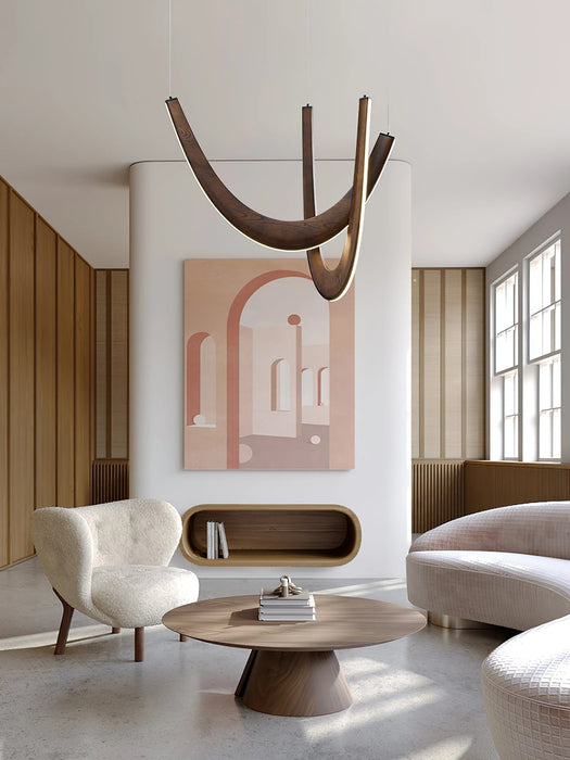 U Wooden Pendant Lamp - Simprolos