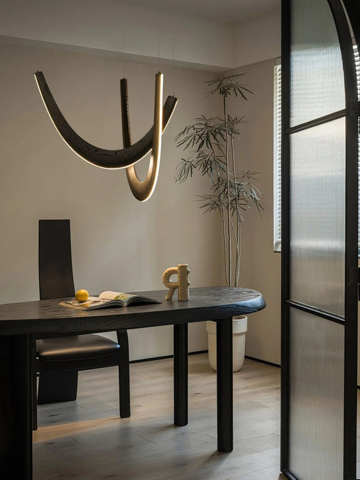 U Wooden Pendant Lamp - Simprolos