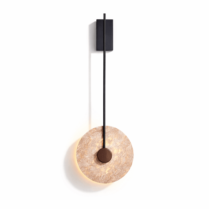 Veil Travertine Wall Lamp - Simprolos