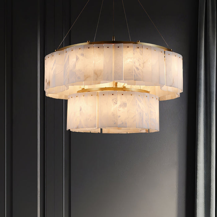 Velaria Alabaster Chandelier - Simprolos