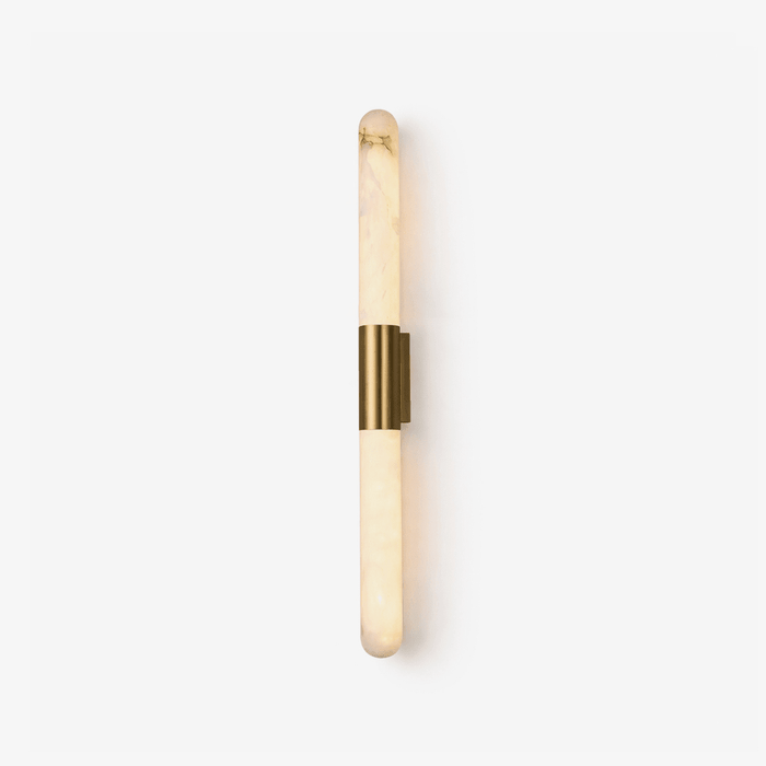 Velin Alabaster Tube Wall Sconce - Simprolos