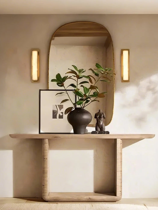 Velmora Alabaster Wall Light - Simprolos