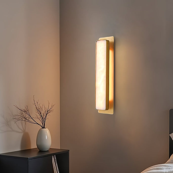 Velmora Alabaster Wall Light - Simprolos