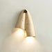 Velo Draped Stone Sconce - Simprolos