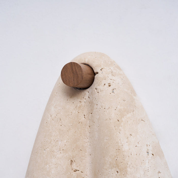 Velo Draped Stone Sconce - Simprolos