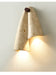 Velo Draped Stone Sconce - Simprolos