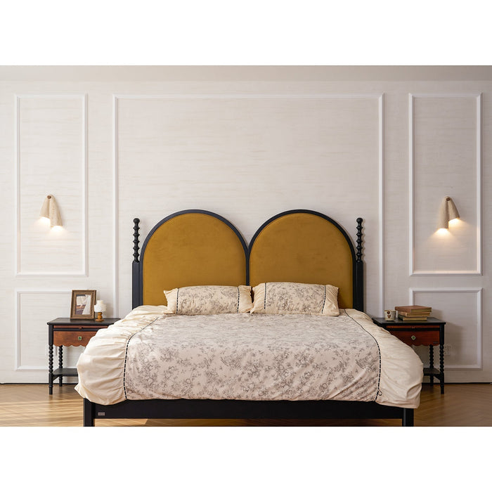 Velo Draped Stone Sconce - Simprolos