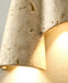 Velo Draped Stone Sconce - Simprolos