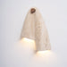 Velo Draped Stone Sconce - Simprolos