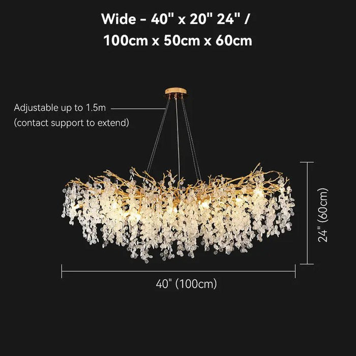 Velora Chandelier - Simprolos