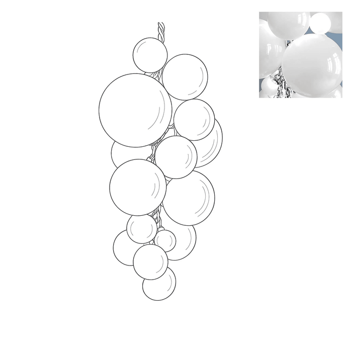 Velymo Grapetta Chandelier - Simprolos
