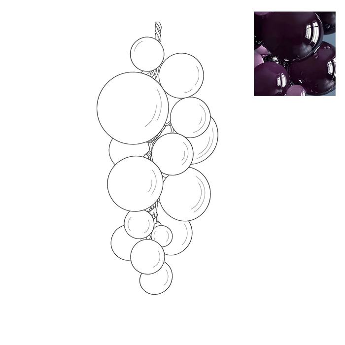 Velymo Grapetta Chandelier - Simprolos