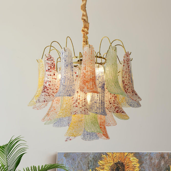 Venini Glass Chandelier - Simprolos