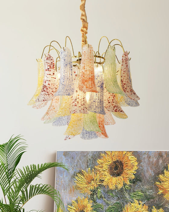 Venini Glass Chandelier - Simprolos