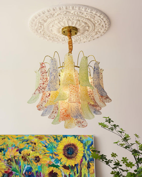 Venini Glass Chandelier - Simprolos
