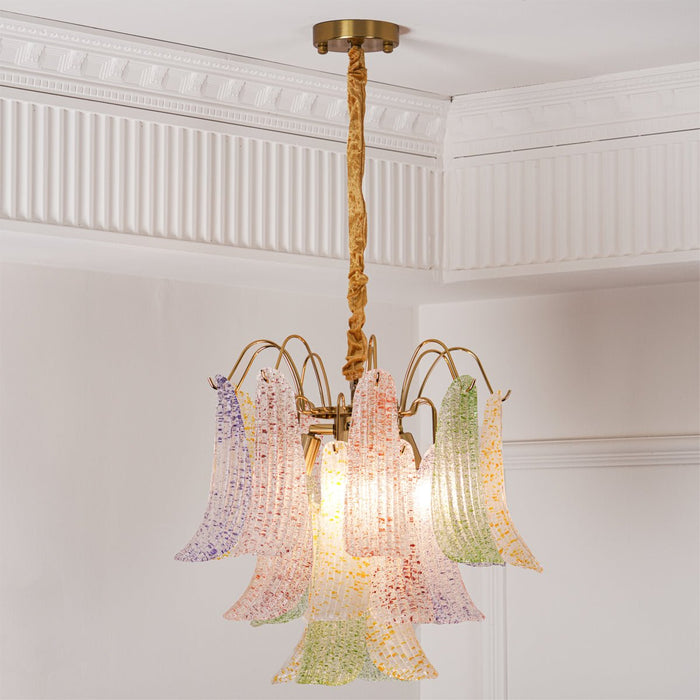 Venini Glass Chandelier - Simprolos