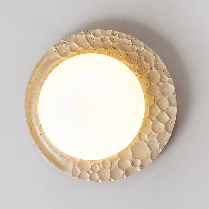 Venus Textured Stone Ceiling Light - Simprolos