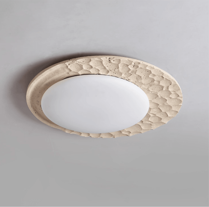 Venus Textured Stone Ceiling Light - Simprolos