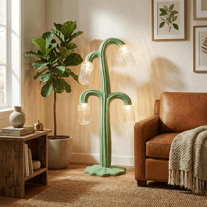 Verdant Bloom Floor Lamp - Simprolos
