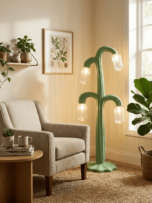 Verdant Bloom Floor Lamp - Simprolos