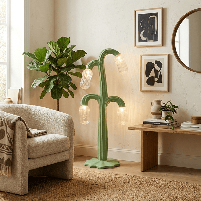 Verdant Bloom Floor Lamp - Simprolos