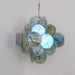 Verdant Bloom Glass Chandelier - Simprolos