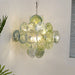 Verdant Bloom Glass Chandelier - Simprolos