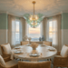 Verdant Petal Glass Chandelier - Simprolos