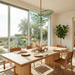 Verdant Petal Glass Chandelier - Simprolos