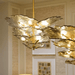 Verdant Petal Glass Chandelier - Simprolos