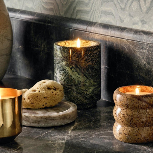 Verdant Stone Candle Holder - Simprolos
