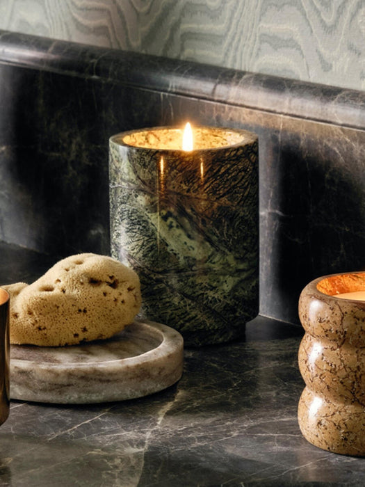 Verdant Stone Candle Holder - Simprolos