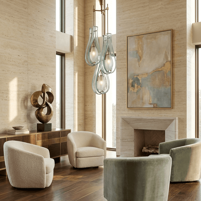 Verdelle Cascade Chandelier - Simprolos