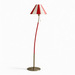 Verona Curved Striped Floor Lamp - Simprolos