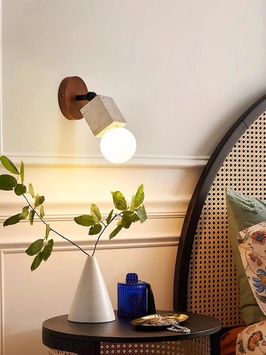 Versa Stone Adjustable Wall Light - Simprolos