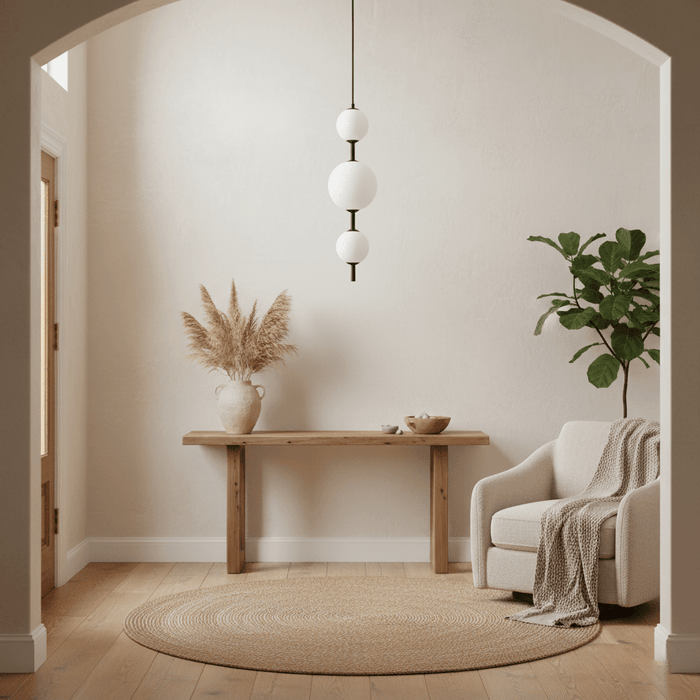 Vertical Globe Pendant Lamp - Simprolos