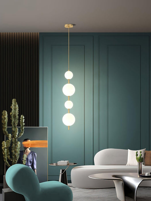 Vertical Globe Pendant Lamp - Simprolos