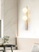 Vertical Travertine Wall Sconce - Simprolos
