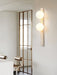 Vertical Travertine Wall Sconce - Simprolos