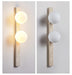 Vertical Travertine Wall Sconce - Simprolos