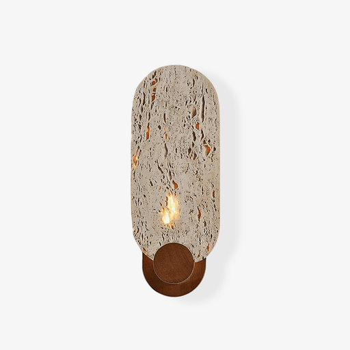 Vesper Travertine Wall Light - Simprolos