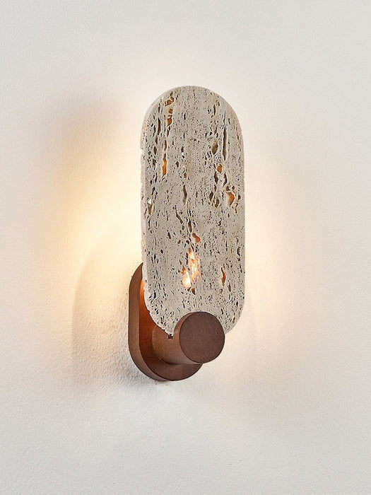 Vesper Travertine Wall Light - Simprolos