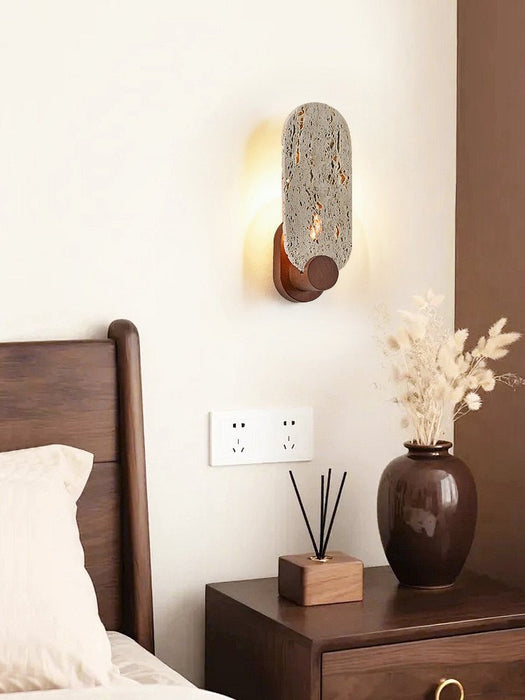 Vesper Travertine Wall Light - Simprolos