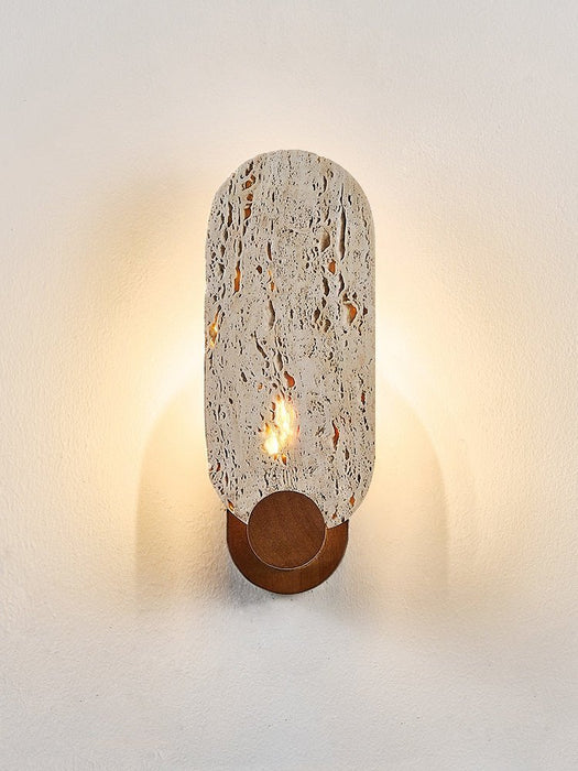 Vesper Travertine Wall Light - Simprolos