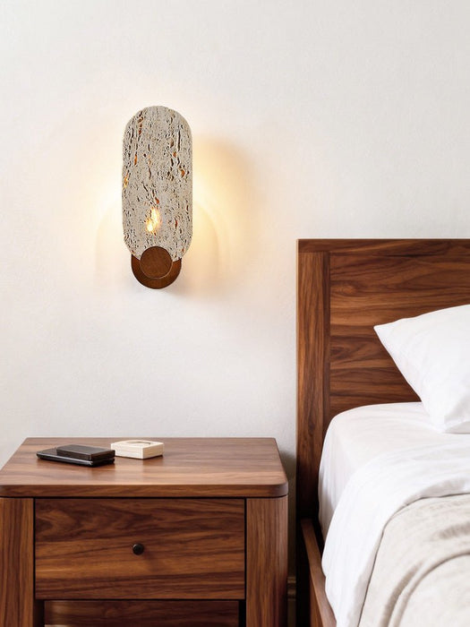 Vesper Travertine Wall Light - Simprolos