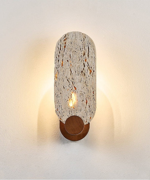 Vesper Travertine Wall Light - Simprolos