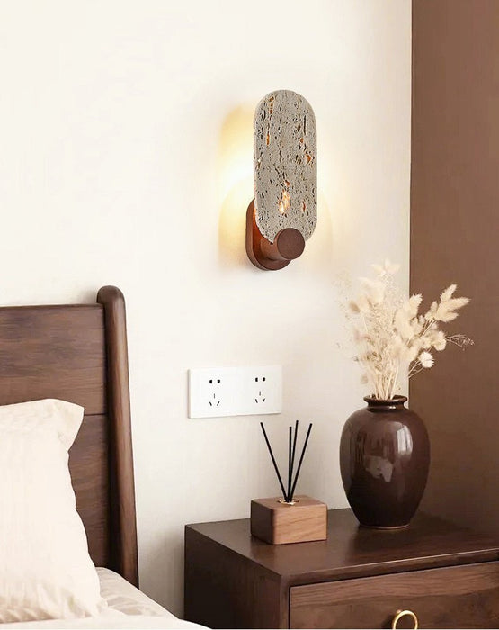 Vesper Travertine Wall Light - Simprolos