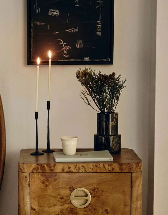 Vetra Noir Marble Vase - Simprolos