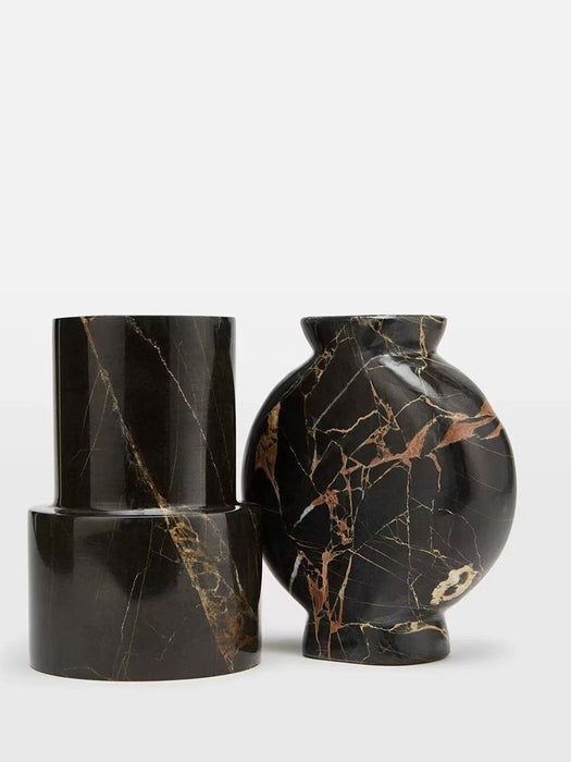 Vetra Noir Marble Vase - Simprolos
